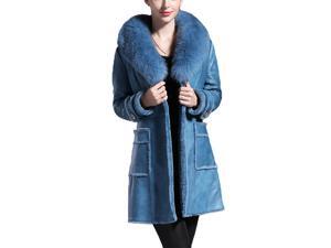 Shefetch Women's New 1 Colors 5 Sizes 2015 Stylish Womens Outerwear Outerwear Blue XL Shefetch Women's New 1 Colors 5 Sizes 2015 Stylish Womens Outerwear Outerwear Blue XL