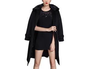 Shefetch Women's 5 Sizes 2015 Autumn Fashion Warm Womens Outerwear Outerwear Black L Shefetch Women's 5 Sizes 2015 Autumn Fashion Warm Womens Outerwear Outerwear Black L