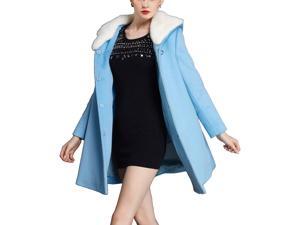 Shefetch Women's Latest 2015 Autumn 2 Colors Womens Outerwear Outerwear Blue 3XL Shefetch Women's Latest 2015 Autumn 2 Colors Womens Outerwear Outerwear Blue 3XL