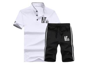 Shefetch Men's 2015 Autumn Mens Activewear 6 Sizes Lycra Black White 3XL /US M-L chest:40.9" Shefetch Men's 2015 Autumn Mens Activewear 6 Sizes Lycra Black White 3XL /US M-L chest:40.9"