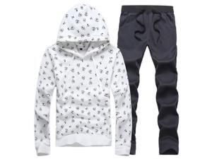 Shefetch Men's Luxury2015 Autumn Mens Activewear 4 Colors White L Shefetch Men's Luxury2015 Autumn Mens Activewear 4 Colors White L