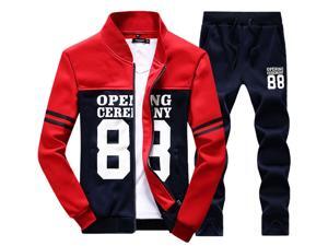 Shefetch Men's Autumn Mens Activewear 2XL,3XL,4XL,L,M,XL Lycra 4 Colors Red 2XL Shefetch Men's Autumn Mens Activewear 2XL,3XL,4XL,L,M,XL Lycra 4 Colors Red 2XL