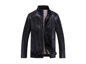 Shefetch Men's Slim Fit Warm Lycra Mens Outerwear 5 Sizes Black XL Shefetch Men's Slim Fit Warm Lycra Mens Outerwear 5 Sizes Black XL