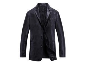 Shefetch Men's Classic Autumn Warm 2015 Mens Outerwear 2 Colors 5 Sizes Black 3XL Shefetch Men's Classic Autumn Warm 2015 Mens Outerwear 2 Colors 5 Sizes Black 3XL