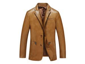 Shefetch Men's Regular Fit Autumn 2015 5 Sizes 3 Colors Lycra Mens Outerwear Yellow 2XL Shefetch Men's Regular Fit Autumn 2015 5 Sizes 3 Colors Lycra Mens Outerwear Yellow 2XL