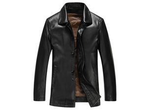 Shefetch Men's Stylish 2015 Fitted Autumn Lycra Mens Outerwear 2 Colors Black 2XL Shefetch Men's Stylish 2015 Fitted Autumn Lycra Mens Outerwear 2 Colors Black 2XL