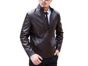 Shefetch Men's Lycra 2015 3 Colors 5 Sizes Mens Outerwear Dark Brown L Shefetch Men's Lycra 2015 3 Colors 5 Sizes Mens Outerwear Dark Brown L