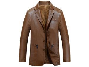 Shefetch Men's Warm Lycra Mens Outerwear Black,Brown 2XL,3XL,L,M,XL Brown XL Shefetch Men's Warm Lycra Mens Outerwear Black,Brown 2XL,3XL,L,M,XL Brown XL