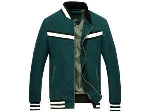 Shefetch Men's Casual Slim Fit 2015 Autumn 2 Colors Mens Outerwear Blue Asian 2XL/US M-L(Chest:40.16") Shefetch Men's Casual Slim Fit 2015 Autumn 2 Colors Mens Outerwear Blue Asian 2XL/US M-L(Chest:40.16")