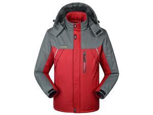 Shefetch Men's 2015 Autumn Insulated Lycra Mens Outerwear 6 Colors 10 Sizes Red 2XL Shefetch Men's 2015 Autumn Insulated Lycra Mens Outerwear 6 Colors 10 Sizes Red 2XL