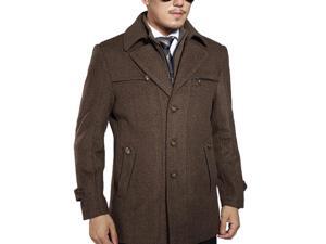 Shefetch Men's Fashion Stylish 2015 Autumn Lycra Mens Outerwear 3 Colors Khaki XL Shefetch Men's Fashion Stylish 2015 Autumn Lycra Mens Outerwear 3 Colors Khaki XL