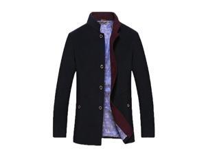 Shefetch Men's Stylish 2015 Autumn Casual Chic Lycra 2 Colors Mens Outerwear Black 7XL Shefetch Men's Stylish 2015 Autumn Casual Chic Lycra 2 Colors Mens Outerwear Black 7XL