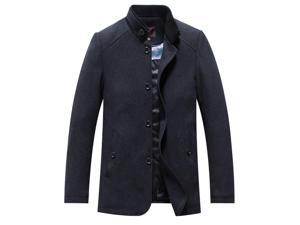 Shefetch Men's Causal Trendy Autumn Lycra Mens Outerwear 6 Sizes 3 Colors Grey L Shefetch Men's Causal Trendy Autumn Lycra Mens Outerwear 6 Sizes 3 Colors Grey L