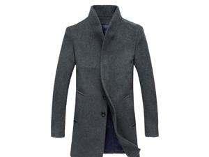 Shefetch Men's Casual 2015 Brand New Autumn 2 Colors 5 Sizes Mens Outerwear Gray XL Shefetch Men's Casual 2015 Brand New Autumn 2 Colors 5 Sizes Mens Outerwear Gray XL