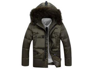 Shefetch Men's Fitted Autumn Warm 3 Colors 5 Sizes Lycra Mens Outerwear Khaki 3XL Shefetch Men's Fitted Autumn Warm 3 Colors 5 Sizes Lycra Mens Outerwear Khaki 3XL