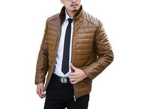 Shefetch Men's Fit Autumn Trendy 4 Colors 5 Sizes Lycra Mens Outerwear Yellow M Shefetch Men's Fit Autumn Trendy 4 Colors 5 Sizes Lycra Mens Outerwear Yellow M