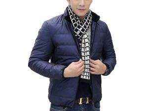 Shefetch Men's Casual Autumn Warm Styish Lycra Mens Outerwear 6 Sizes 3 Colors Navy Blue 2XL Shefetch Men's Casual Autumn Warm Styish Lycra Mens Outerwear 6 Sizes 3 Colors Navy Blue 2XL