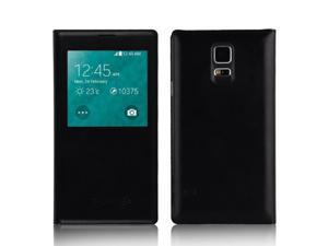 Samsung Galaxy S5 S 5 G900 i9600 S-View Waterproof Smart Chip Flip Case Cover - BLACK Samsung Galaxy S5 S 5 G900 i9600 S-View Waterproof Smart Chip Flip Case Cover - BLACK