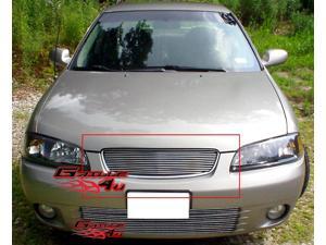 00-03 Nissan Sentra Stainless Billet Grille Grill Insert 00-03 Nissan Sentra Stainless Billet Grille Grill Insert