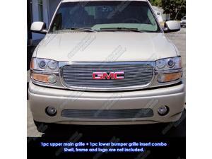 99-06 GMC Yukon/Denali/99-02 Sierra Billet Grille Grill Combo Insert # G61075A 99-06 GMC Yukon/Denali/99-02 Sierra Billet Grille Grill Combo Insert # G61075A