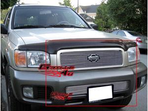00-01 Nissan Pathfinder Billet Grille Grill Combo Upper+Lower Insert # N67854A 00-01 Nissan Pathfinder Billet Grille Grill Combo Upper+Lower Insert # N67854A