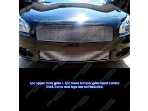 Fits 2009-2014 Nissan Maxima Billet Grille Grill Combo Insert # N87774A Fits 2009-2014 Nissan Maxima Billet Grille Grill Combo Insert # N87774A