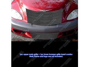 00-05 Chrysler PT Cruiser Billet Grille Grill Combo Insert # R87729A 00-05 Chrysler PT Cruiser Billet Grille Grill Combo Insert # R87729A