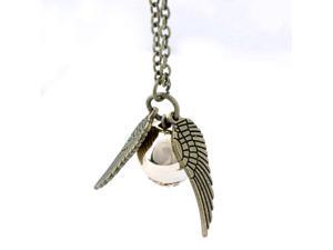 2015 Limited Solitaire Round Coupon New Fashionable Harry Potter Golden Snitch Deathly Hallows Pendant Necklace Xmas Gift Idea(Bronze) 2015 Limited Solitaire Round Coupon New Fashionable Harry Potter Golden Snitch Deathly Hallows Pendant Necklace Xmas Gift Idea(Bronze)