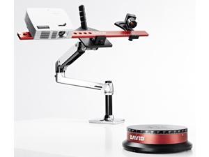 DAVID SLS-2 3D Scanner + TT-1 Automatic Turntable + DSL-1 Desk Scan Lever DAVID SLS-2 3D Scanner + TT-1 Automatic Turntable + DSL-1 Desk Scan Lever