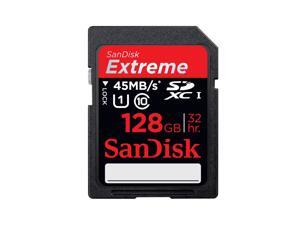 SanDisk 128GB SDXC HD VIDEO SD 45MB/S HIGH CLASS 10 EXTREME UHS-I MEMORY CARD SanDisk 128GB SDXC HD VIDEO SD 45MB/S HIGH CLASS 10 EXTREME UHS-I MEMORY CARD