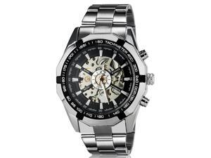 Winner TM340 Men's Stunning Automatic Mechanical Wrist Watch with Stainless Steel Band (Silver) Winner TM340 Men's Stunning Automatic Mechanical Wrist Watch with Stainless Steel Band (Silver)
