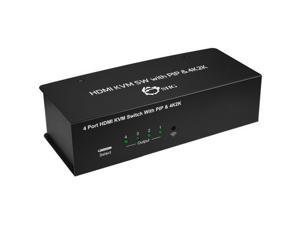 Siig 4x1 USB HDMI Kvm Switch With 4 - CE-KV0612-S1 Siig 4x1 USB HDMI Kvm Switch With 4 - CE-KV0612-S1