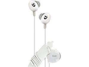 iLuv iEP311WHT In-Ear Stereo Earphones with Volume Control (White) iLuv iEP311WHT In-Ear Stereo Earphones with Volume Control (White)