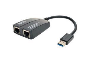 Tripp Lite Usb 3.0 Dual Pt Adapter - U336-002-GB Tripp Lite Usb 3.0 Dual Pt Adapter - U336-002-GB