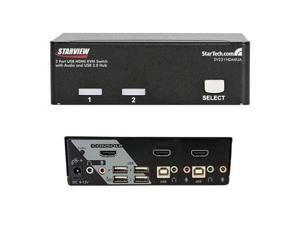 Startech 2 Port USB HDMI Kvm Switch - SV231HDMIUA Startech 2 Port USB HDMI Kvm Switch - SV231HDMIUA