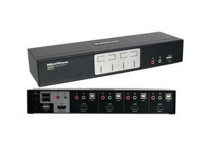 IOGear 4 Port HDMI Multimedia Kvm - GCS1794 IOGear 4 Port HDMI Multimedia Kvm - GCS1794