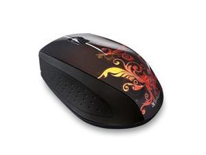 Verbatim Wireless Optical Mouse Burnt Orang - 97782 Verbatim Wireless Optical Mouse Burnt Orang - 97782