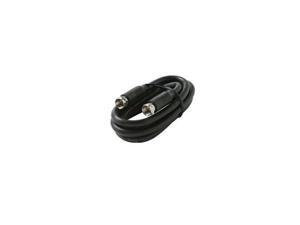 3FT F-F RG6 PATCH CABLE GOLD UL BLACK - ST-205-910BK 3FT F-F RG6 PATCH CABLE GOLD UL BLACK - ST-205-910BK