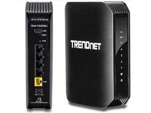 TRENDnet Wireless N600 Dual Band Router - TEW-752DRU TRENDnet Wireless N600 Dual Band Router - TEW-752DRU