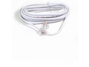 Modem Cable Rj11M/Rj11M 25 Ft White - F8V100-25-WH Modem Cable Rj11M/Rj11M 25 Ft White - F8V100-25-WH
