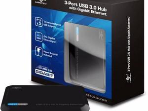 VANTEC 3-PORT USB 3.0 HUB WITH GIGABIT E - UGT-MH330GNA VANTEC 3-PORT USB 3.0 HUB WITH GIGABIT E - UGT-MH330GNA