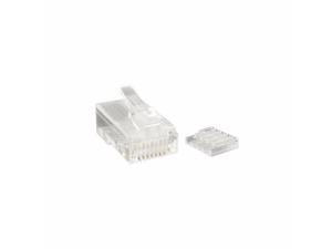 Cat 6 Rj45 Stranded Modular Plug Connector - 50 Pack-CRJ45C6STR50 Cat 6 Rj45 Stranded Modular Plug Connector - 50 Pack-CRJ45C6STR50
