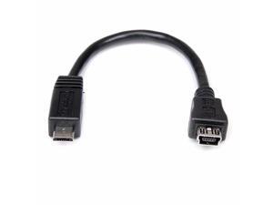 Connect Micro Usb Devices Using A Mini Usb Cable - Micro Usb Male to Mini Usb Fe-UUSBMUSBMF6 Connect Micro Usb Devices Using A Mini Usb Cable - Micro Usb Male to Mini Usb Fe-UUSBMUSBMF6