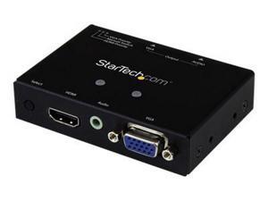 STARTECH Vga+hdmi to Vga Converter Switch - Video/Audio Switch - Desktop - VS221HD2VGA STARTECH Vga+hdmi to Vga Converter Switch - Video/Audio Switch - Desktop - VS221HD2VGA