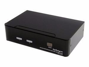STARTECH 2 Port Dvi Usb Kvm Switch with Audio And Usb 2.0 Hub - Kvm / Audio / Usb Switch - 2 Ports - Desktop - SV231DVIUA STARTECH 2 Port Dvi Usb Kvm Switch with Audio And Usb 2.0 Hub - Kvm / Audio / Usb Switch - 2 Ports - Desktop - SV231DVIUA