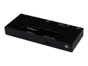 STARTECH 2 Port Hdmi Switch W/ Automatic And Priority Switching - 1080p - Video/Audio Switch - 2 Ports - Desktop - VS221HDQ STARTECH 2 Port Hdmi Switch W/ Automatic And Priority Switching - 1080p - Video/Audio Switch - 2 Ports - Desktop - VS221HDQ