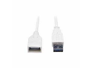Tripp Lite Usb 2.0 Universal Reversible Extension Cable - Usb Extension Cable - 3 Ft - UR024-003-WH Tripp Lite Usb 2.0 Universal Reversible Extension Cable - Usb Extension Cable - 3 Ft - UR024-003-WH