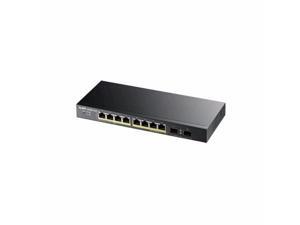 GS1900-10HP 8 Port GbE POE Web Switch - GS1900-10HP GS1900-10HP 8 Port GbE POE Web Switch - GS1900-10HP