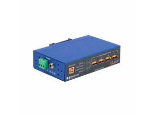 USB 4 PORT INDUSTRIAL HUB - UHR204 USB 4 PORT INDUSTRIAL HUB - UHR204