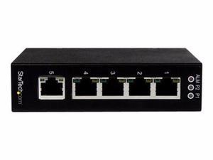 Startech 5 PORT INDUSTRIAL GIGABIT ETHERNET SWITCH - DIN / WALL-MOUNT - SWITCH - 5 PORTS - DESKTOP, DIN RAIL MOUNTABLE, WALL-MOUNTABLE - IES51000 Startech 5 PORT INDUSTRIAL GIGABIT ETHERNET SWITCH - DIN / WALL-MOUNT - SWITCH - 5 PORTS - DESKTOP, DIN RAIL MOUNTABLE, WALL-MOUNTABLE - IES51000